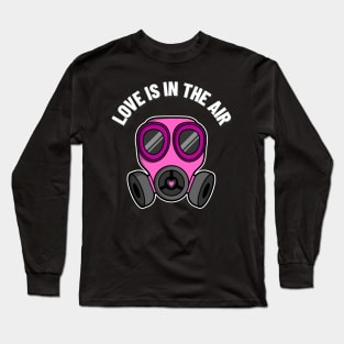 love is in the air mask Long Sleeve T-Shirt